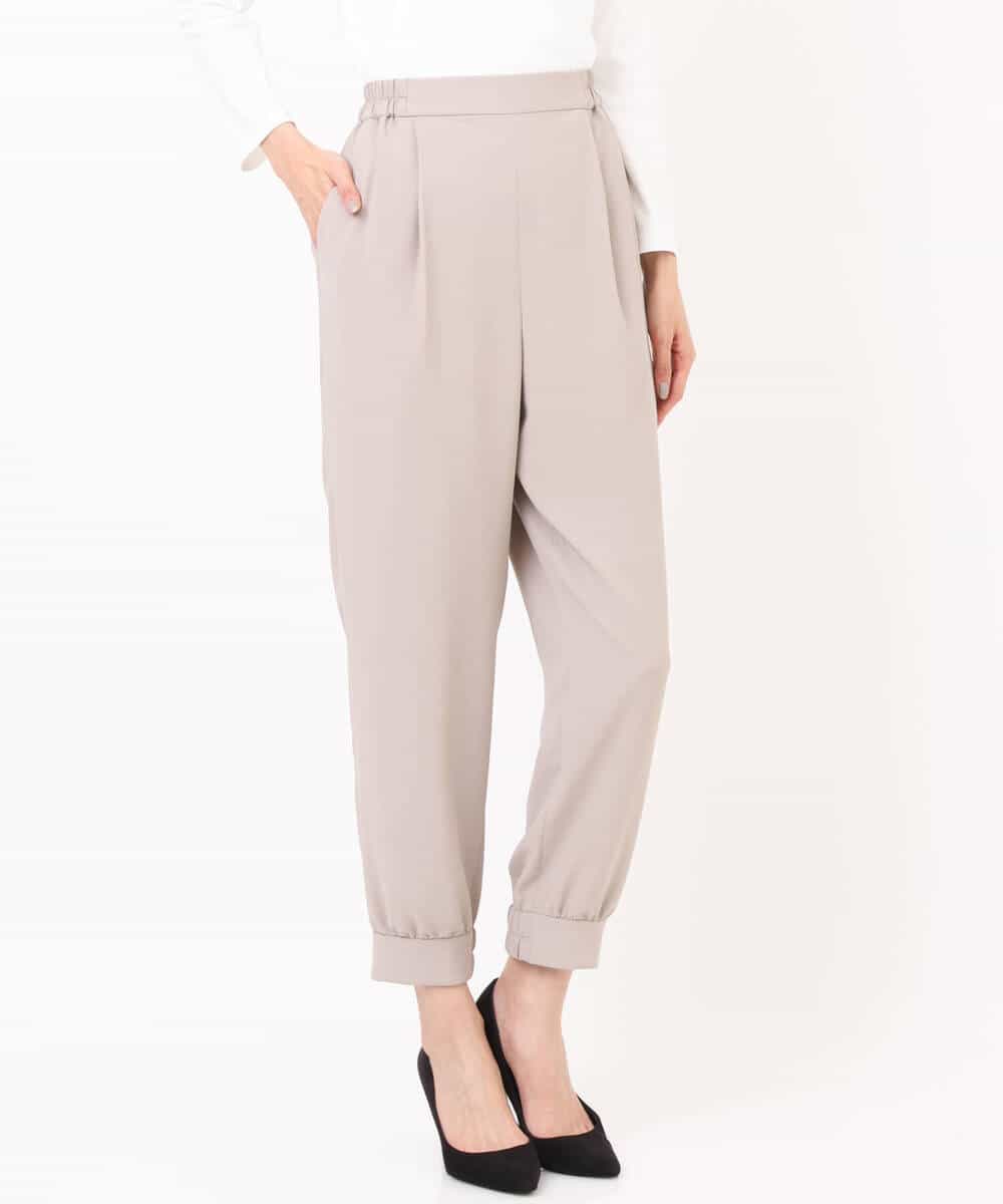 FKLGS41150 MK MICHEL KLEIN(MK ミッシェルクラン) ジョガーパンツ/UVカット/洗える ベージュ