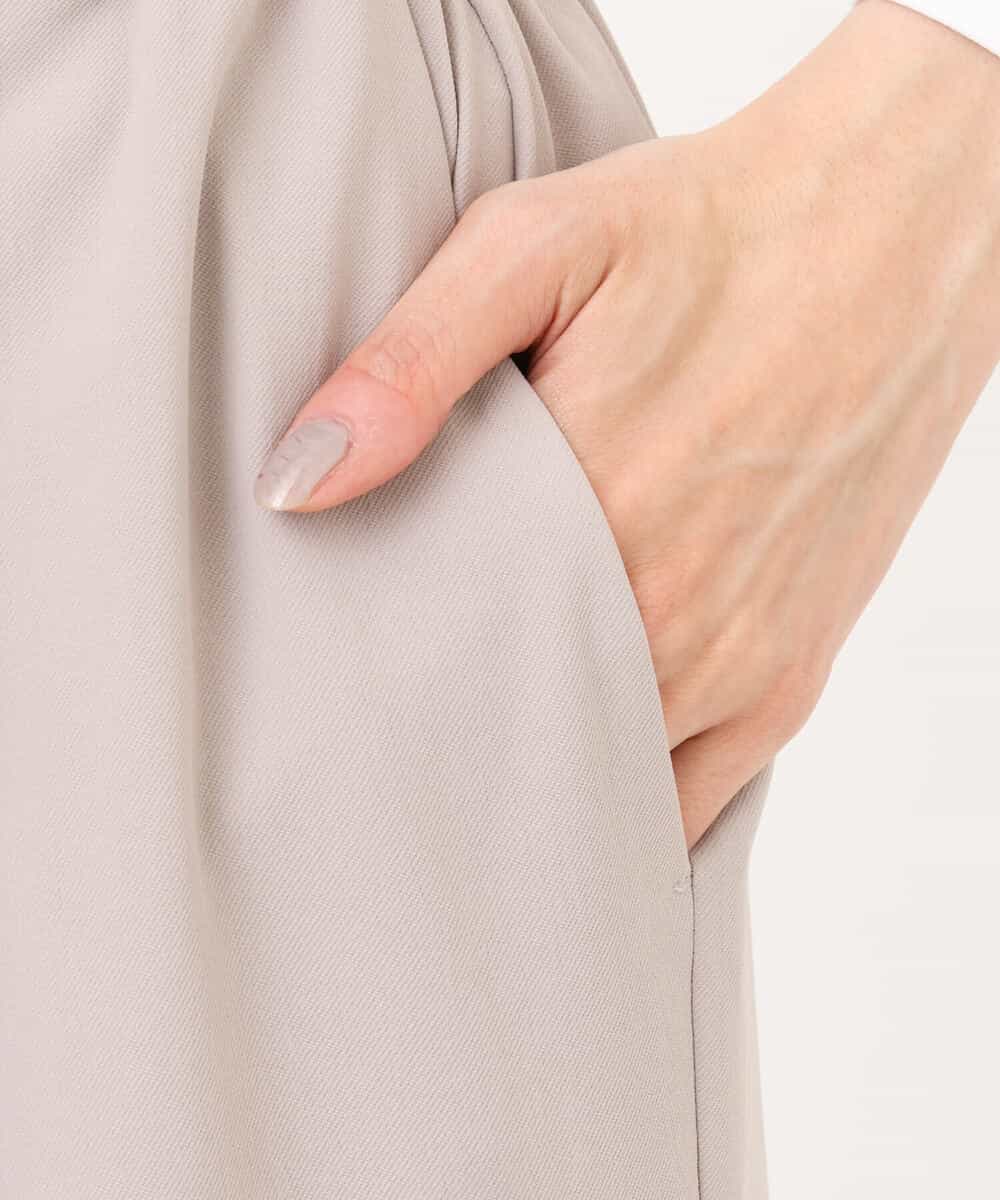 FKLGS41150 MK MICHEL KLEIN(MK ミッシェルクラン) ジョガーパンツ/UVカット/洗える ベージュ