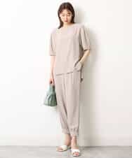FKLGS41150 MK MICHEL KLEIN(MK ミッシェルクラン) ジョガーパンツ/UVカット/洗える ベージュ