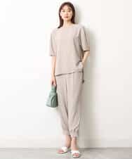 FKLGS41150 MK MICHEL KLEIN(MK ミッシェルクラン) ジョガーパンツ/UVカット/洗える ベージュ