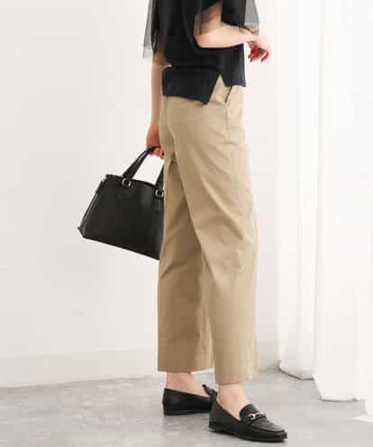 FKLGS46160  ライトツイルストレートワイドパンツ