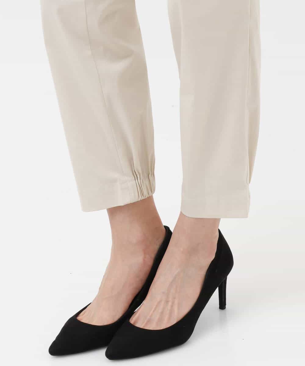 FKLGS56160 MK MICHEL KLEIN(MK ミッシェルクラン) 細身カーゴパンツ/洗える アイボリー
