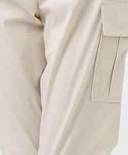 FKLGS56160 MK MICHEL KLEIN(MK ミッシェルクラン) 細身カーゴパンツ/洗える アイボリー