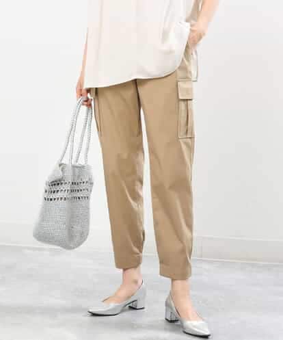 FKLGS56160 MK MICHEL KLEIN 細身カーゴパンツ/洗える