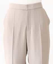 FKLGV58150 MK MICHEL KLEIN(MK ミッシェルクラン) ストレッチテーパードパンツ/UVカット/接触冷感/セットアップ対応/洗える ベージュ