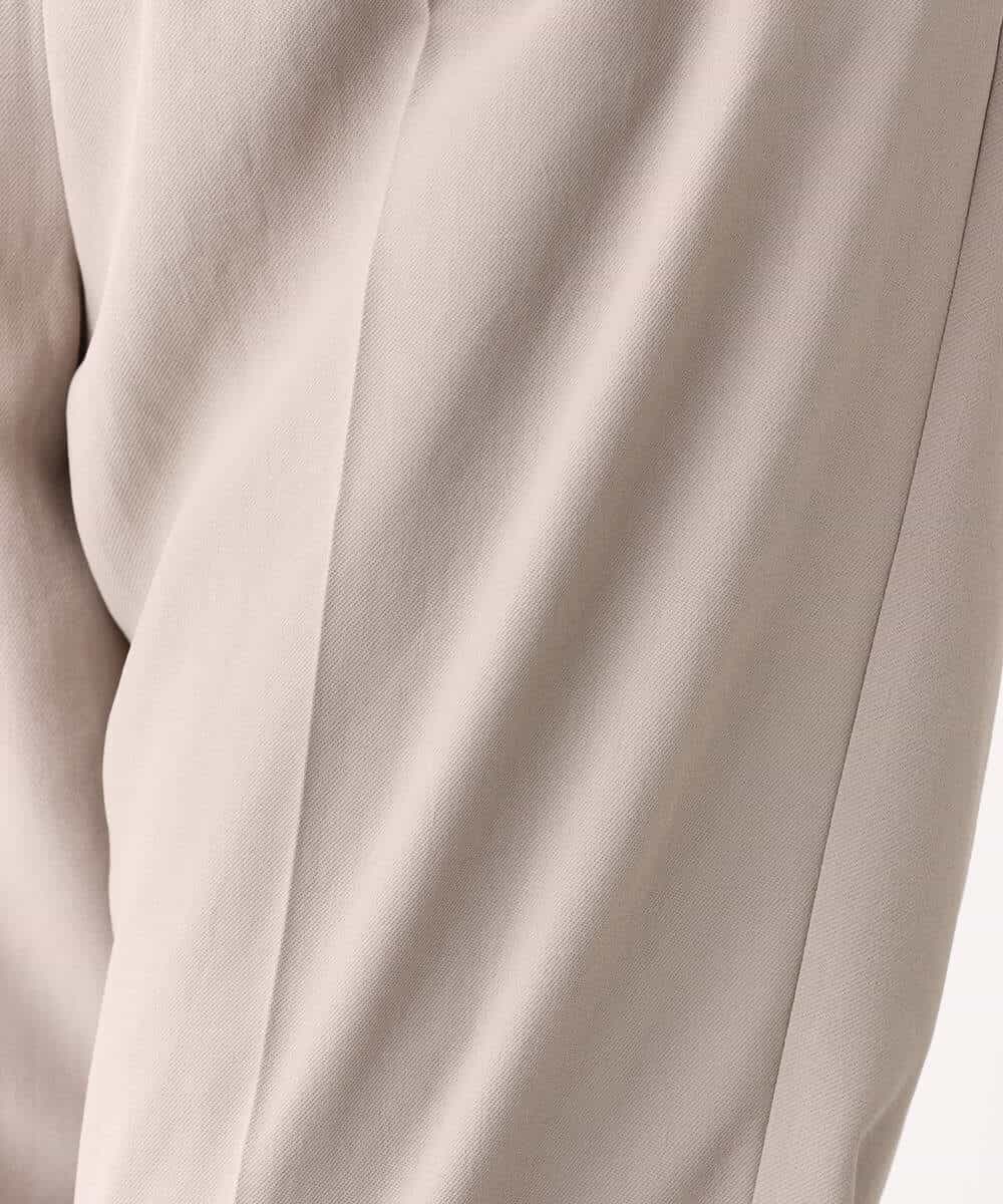 FKLGV58150 MK MICHEL KLEIN(MK ミッシェルクラン) ストレッチテーパードパンツ/UVカット/接触冷感/セットアップ対応/洗える ベージュ