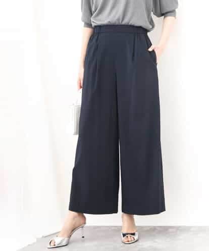 FKLGV62150 MK MICHEL KLEIN リラクシーワイドパンツ/接触冷感/洗える