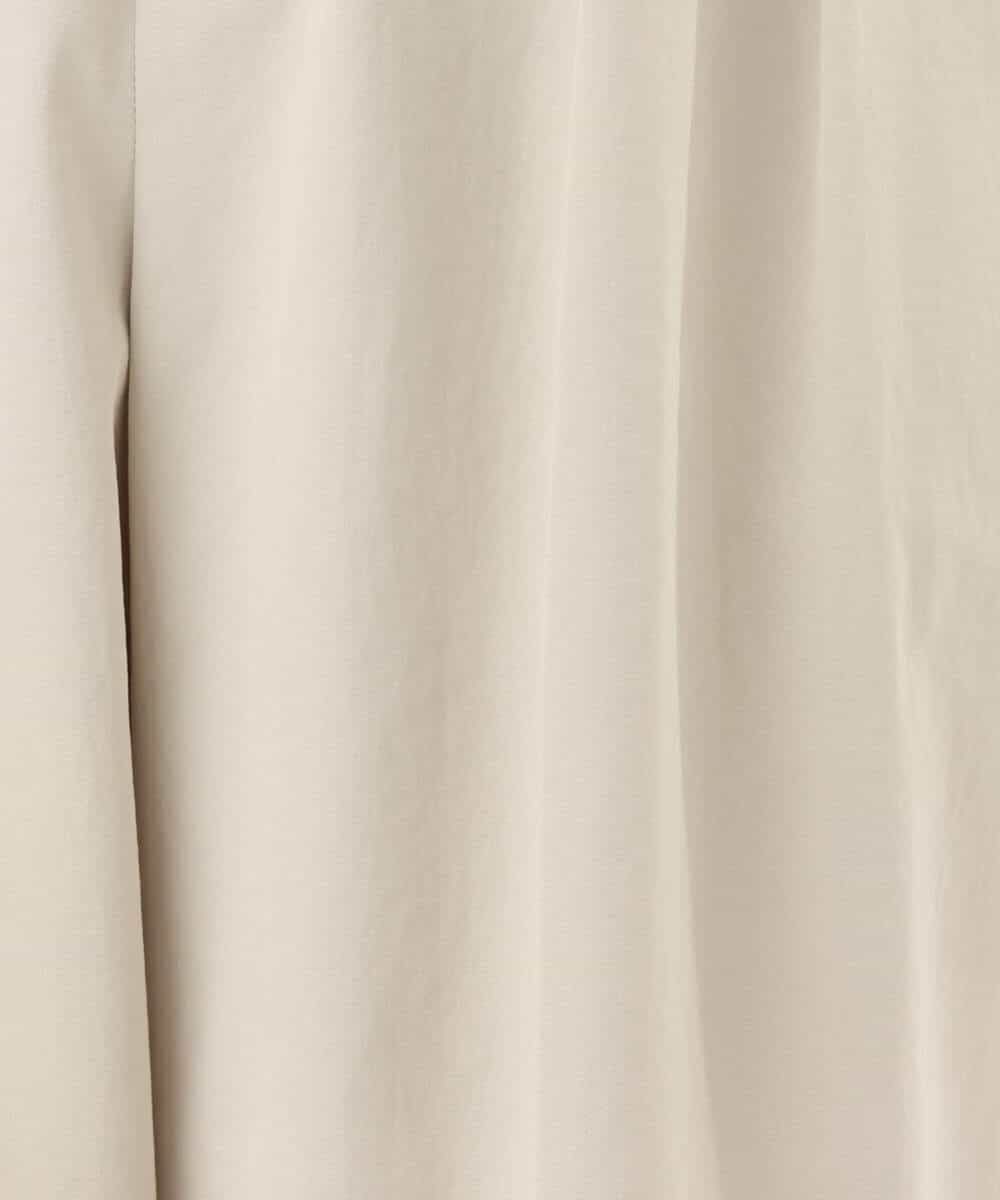FKLHD61160 MK MICHEL KLEIN(MK ミッシェルクラン) [接触冷感/洗える]バレル風シルエットストレッチパンツ ベージュ