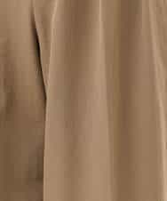 FKLHD61160 MK MICHEL KLEIN(MK ミッシェルクラン) [接触冷感/洗える]バレル風シルエットストレッチパンツ ベージュ
