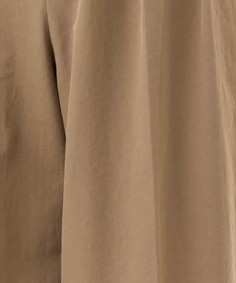 FKLHD61160 MK MICHEL KLEIN(MK ミッシェルクラン) [接触冷感/洗える]バレル風シルエットストレッチパンツ ベージュ