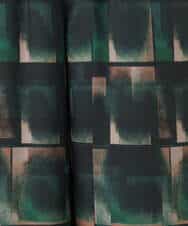 FKLHD62180 MK MICHEL KLEIN(MK ミッシェルクラン) [接触冷感/洗える]アートプリント ワイドパンツ グリーン