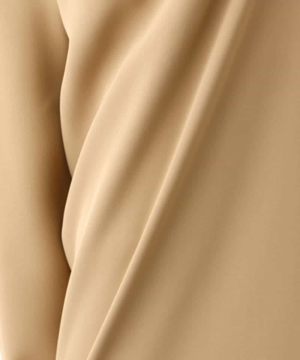 FKLIV10140 MK MICHEL KLEIN(MK ミッシェルクラン) リラクシーシルエットイージーワイドパンツ/洗える キャメル