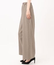 FKLJA76160 MK MICHEL KLEIN(MK ミッシェルクラン) リラクシーワイドパンツ/UVカット/接触冷感/洗える ベージュ
