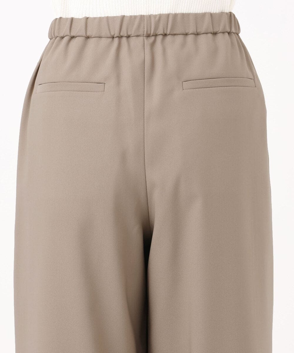 FKLJA76160 MK MICHEL KLEIN(MK ミッシェルクラン) リラクシーワイドパンツ/UVカット/接触冷感/洗える ベージュ