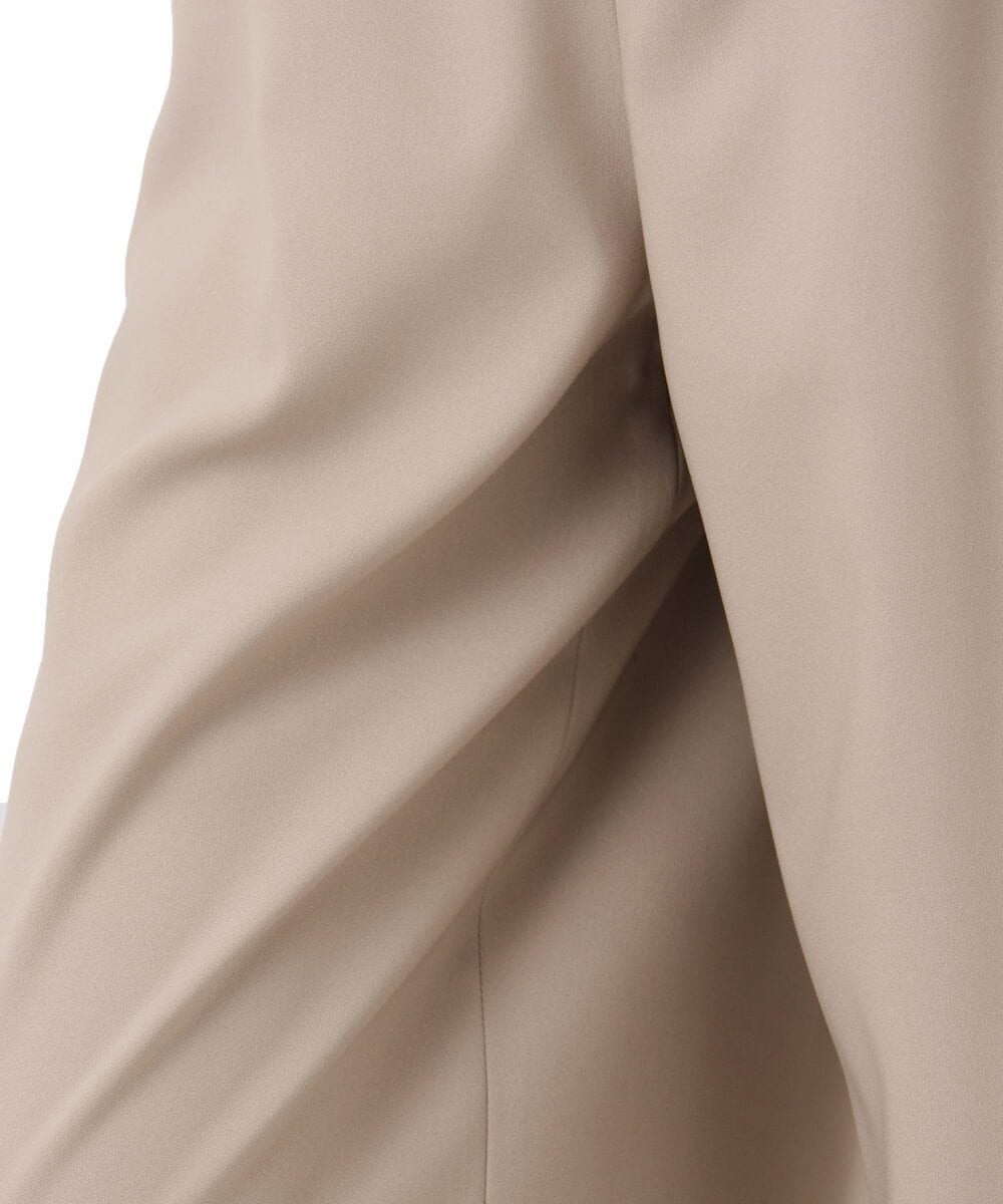 FKLJA76160 MK MICHEL KLEIN(MK ミッシェルクラン) リラクシーワイドパンツ/UVカット/接触冷感/洗える ベージュ