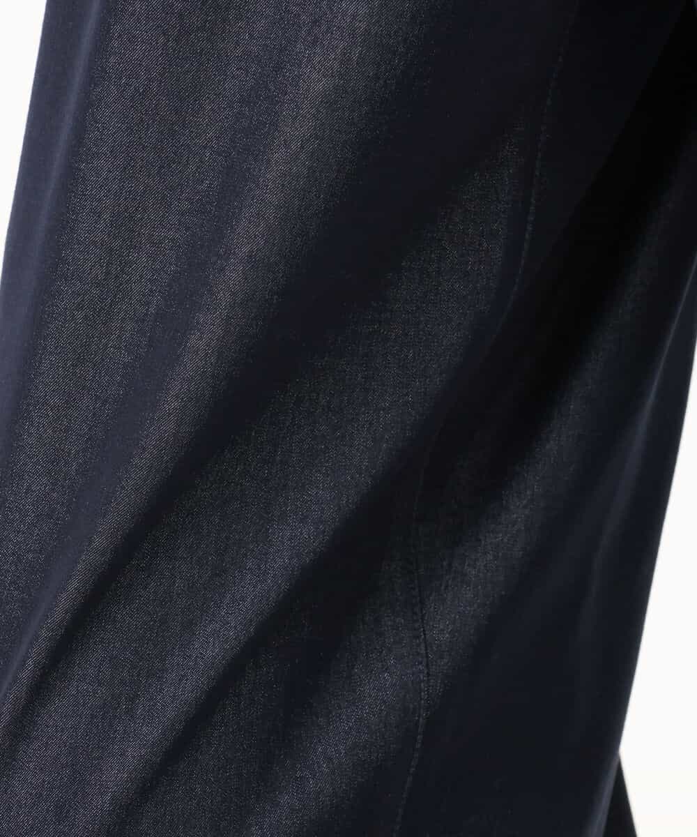 FKLJA80150 MK MICHEL KLEIN(MK ミッシェルクラン) ソフトデニムライクバレルパンツ/洗える ネイビー