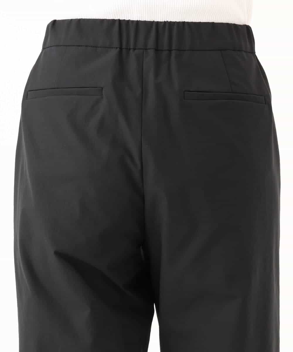 FKLJD30170 MK MICHEL KLEIN(MK ミッシェルクラン) [洗える]センタースリット入りストレッチパンツ ブラック