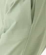 FKLJD30170 MK MICHEL KLEIN(MK ミッシェルクラン) [洗える]センタースリット入りストレッチパンツ ブラック