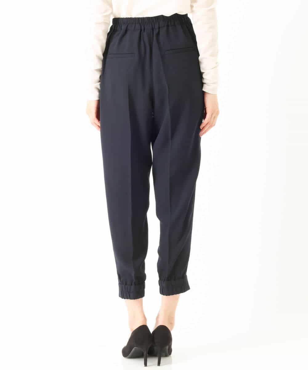 FKLJP38150 MK MICHEL KLEIN(MK ミッシェルクラン) ジョガーパンツ/洗える ネイビー