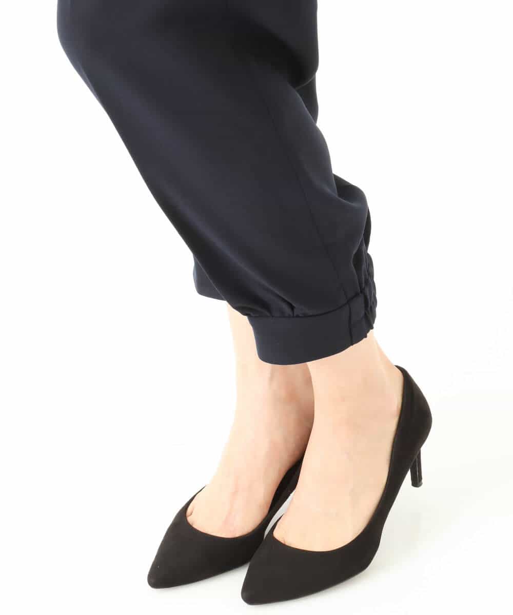 FKLJP38150 MK MICHEL KLEIN(MK ミッシェルクラン) ジョガーパンツ/洗える ネイビー