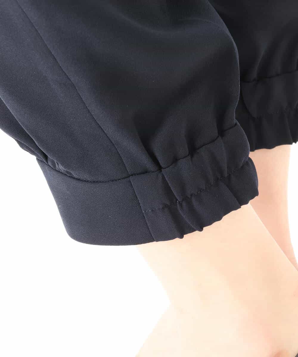 FKLJP38150 MK MICHEL KLEIN(MK ミッシェルクラン) ジョガーパンツ/洗える ネイビー