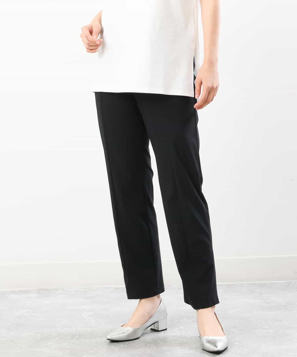 FKLJS20160 MK MICHEL KLEIN(MK ミッシェルクラン) ハイストレッチ細身パンツ/洗える ワイン