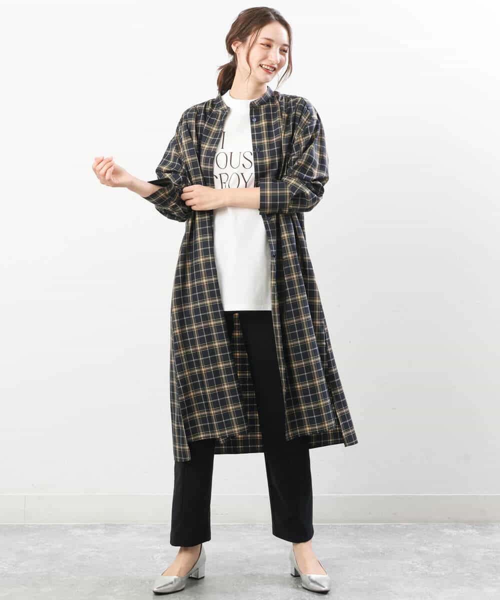 FKLJS20160 MK MICHEL KLEIN(MK ミッシェルクラン) ハイストレッチ細身パンツ/洗える ワイン