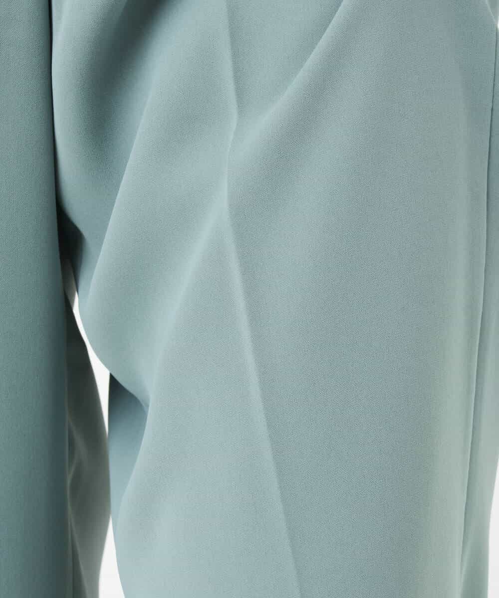 FKLJS30160 MK MICHEL KLEIN(MK ミッシェルクラン) ワイドクロップドパンツ/洗える ミント