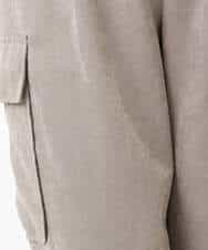 FKLJS32160 MK MICHEL KLEIN(MK ミッシェルクラン) 微起毛カーゴパンツ/洗える モカ