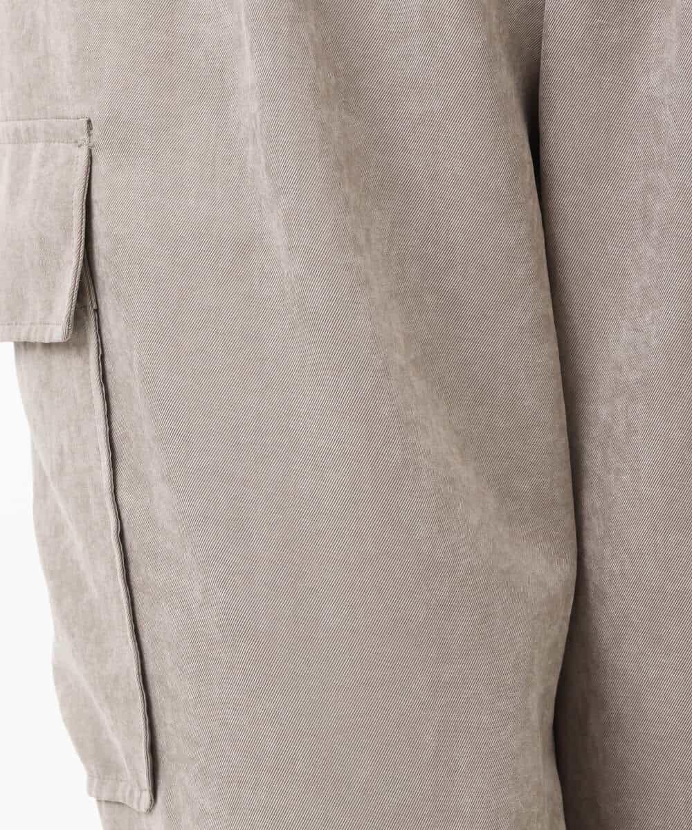 FKLJS32160 MK MICHEL KLEIN(MK ミッシェルクラン) 微起毛カーゴパンツ/洗える モカ