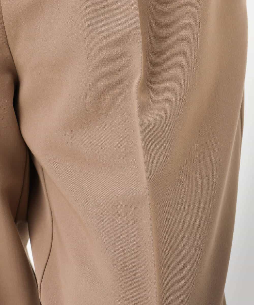 FKLJS34150 MK MICHEL KLEIN(MK ミッシェルクラン) ドロストテーパードパンツ/洗える モカ