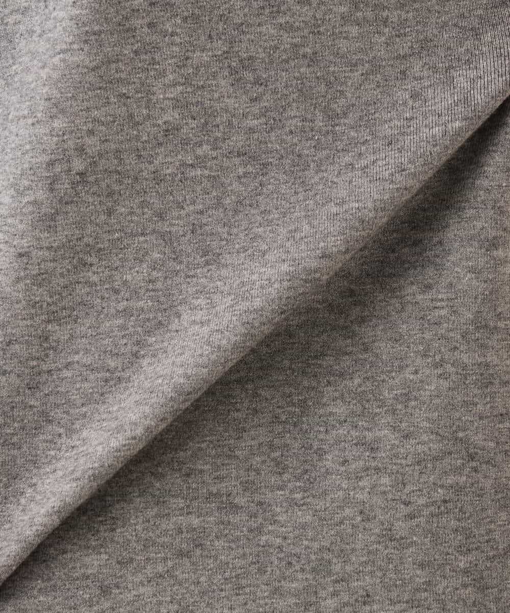 FKPAG43200 MK MICHEL KLEIN(MK ミッシェルクラン) [洗える]Vネックニットワンピース グレー