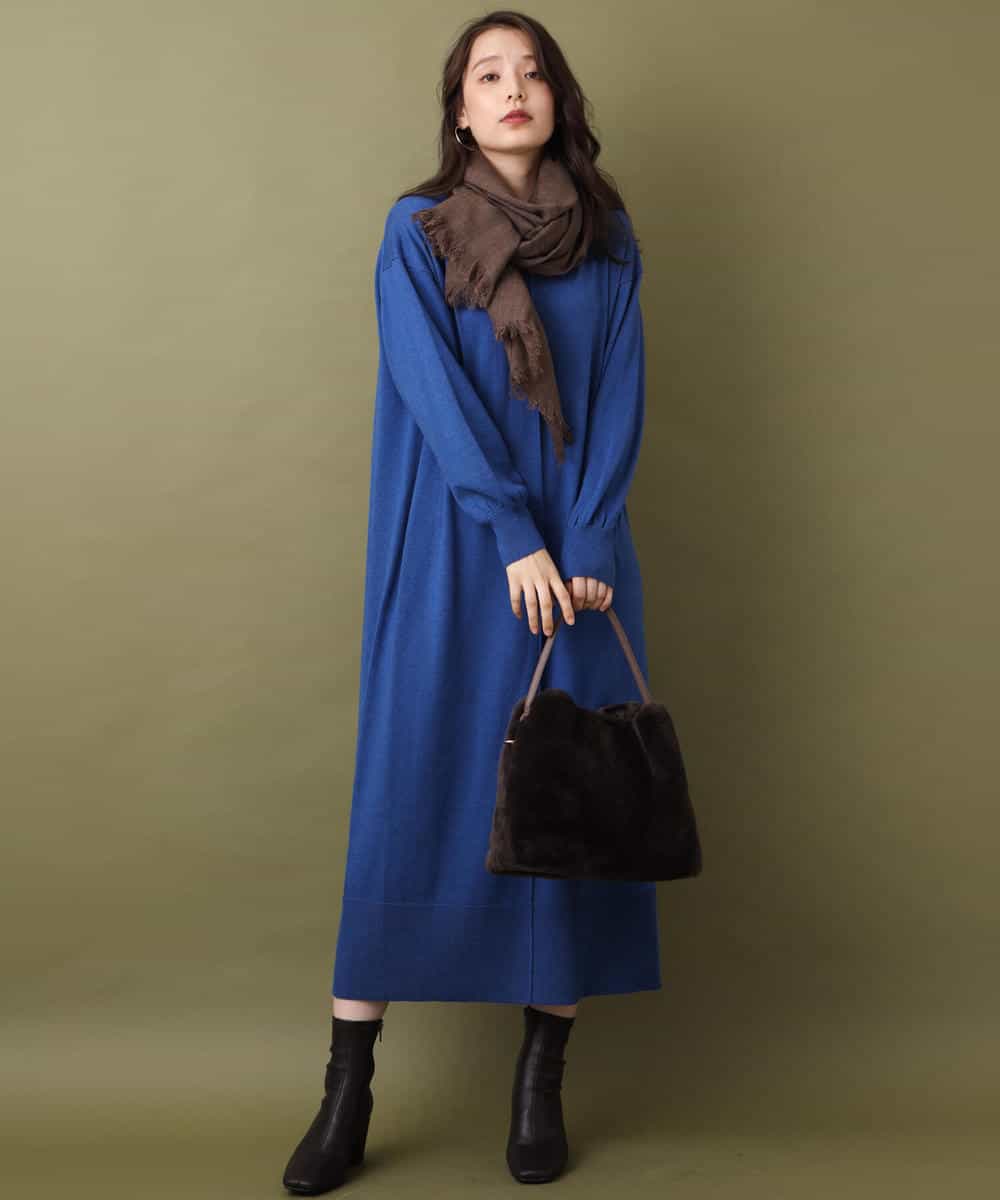 Mk Michel Klein Mk ミッシェルクラン 洗える Vネックニットワンピース イトキン オンラインストア Mk Michel Klein Mk ミッシェルクラン 洗える Vネックニットワンピース イトキン オンラインストア