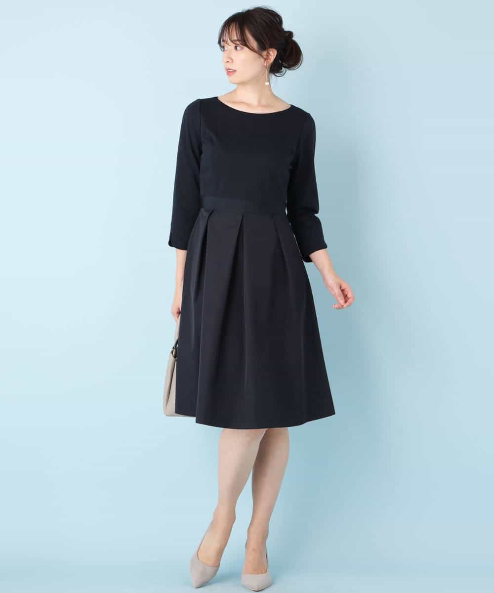 Mk Michel Klein Mk ミッシェルクラン 洗える ウエスト切替えワンピース イトキンオンラインストア