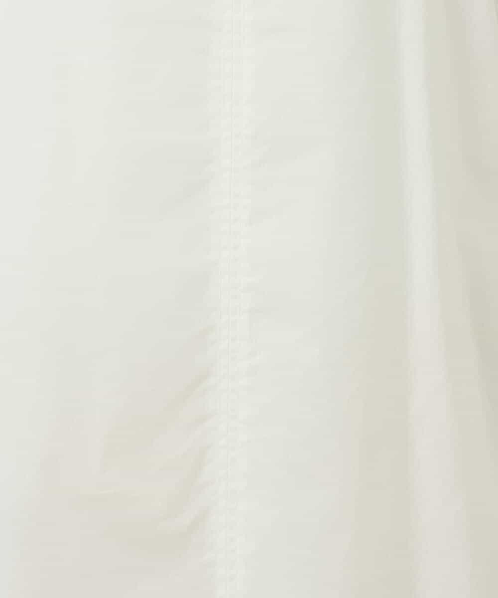 FKPFS02190 MK MICHEL KLEIN(MK ミッシェルクラン) メッシュ編みニットベスト×シャツワンピース/洗える ホワイト