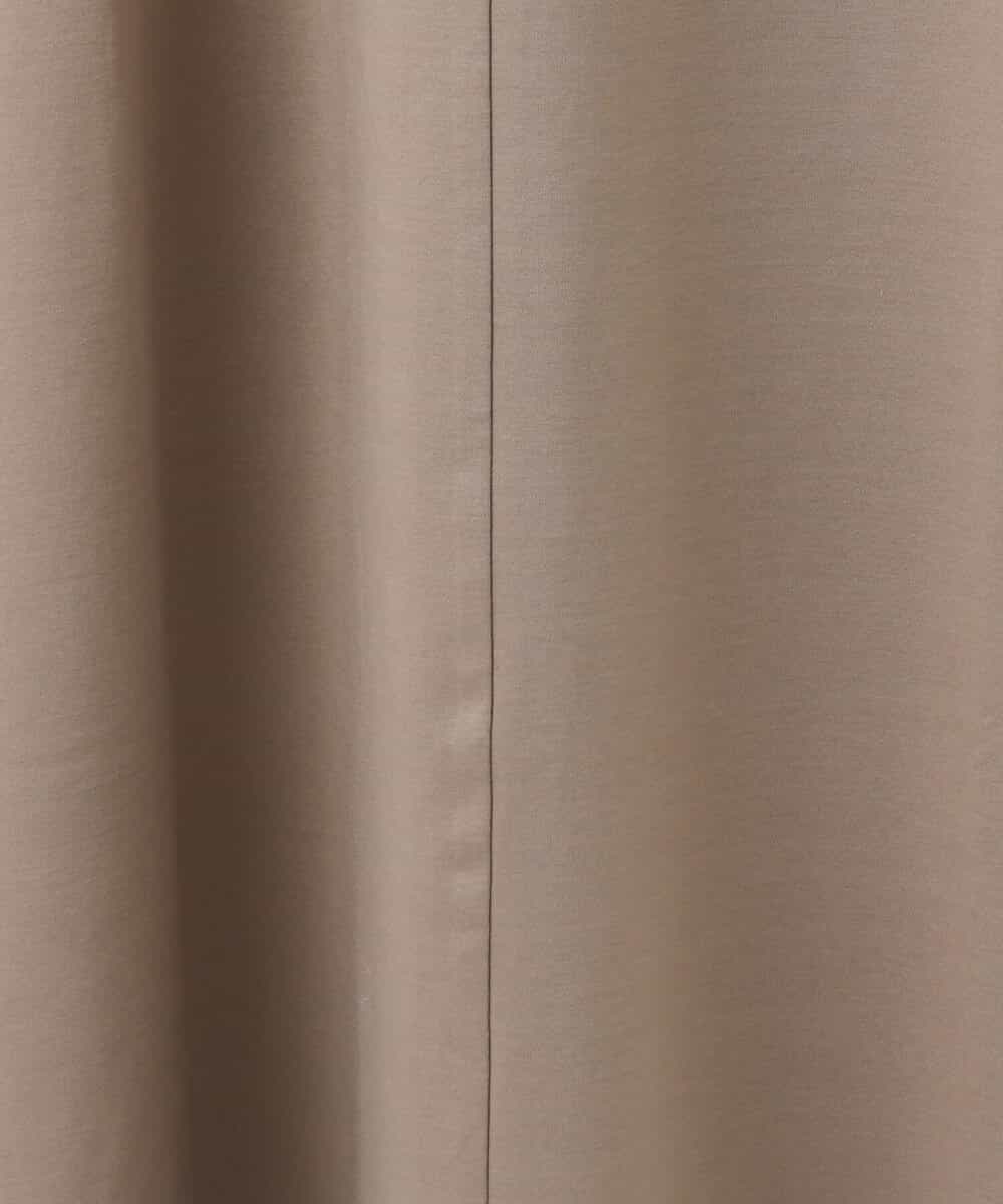 FKPIS04190 MK MICHEL KLEIN(MK ミッシェルクラン) ニットベスト×カットワンピース ツインセット/洗える ブラウン