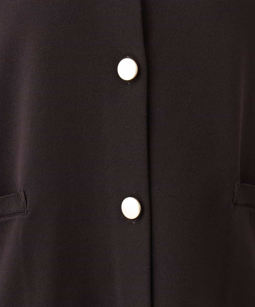 FKSAG40160 MK MICHEL KLEIN(MK ミッシェルクラン) [洗える]ポケットデザインミドル丈ニットカーディガン レッド