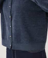 FKSAG45150 MK MICHEL KLEIN(MK ミッシェルクラン) [洗える]モールヤーンニットカーディガン ブルー