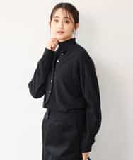 FKSAG56160 MK MICHEL KLEIN(MK ミッシェルクラン) [ウール100/洗える]SUPER FINE WOOLベーシックカーディガン グレー
