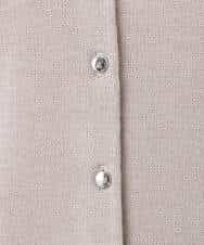 FKSDD61140 MK MICHEL KLEIN(MK ミッシェルクラン) キラキラ ラメニットカーディガン/洗える サーモンオレンジ