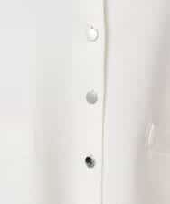 FKSGD20160 MK MICHEL KLEIN(MK ミッシェルクラン) 綿混ニットカーディガン/洗える ブルーグレー