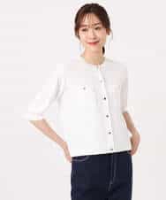 FKSGD53140 MK MICHEL KLEIN(MK ミッシェルクラン) [UVカット/接触冷感/洗える]コンパクトニットカーディガン ブラウン