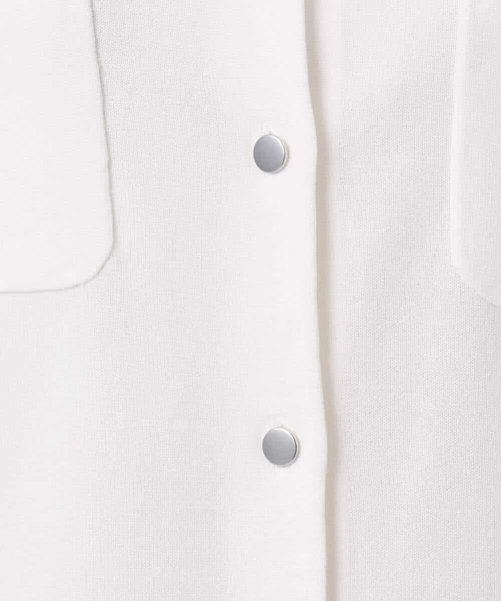 FKSGD53140 MK MICHEL KLEIN(MK ミッシェルクラン) [UVカット/接触冷感/洗える]コンパクトニットカーディガン ブラウン