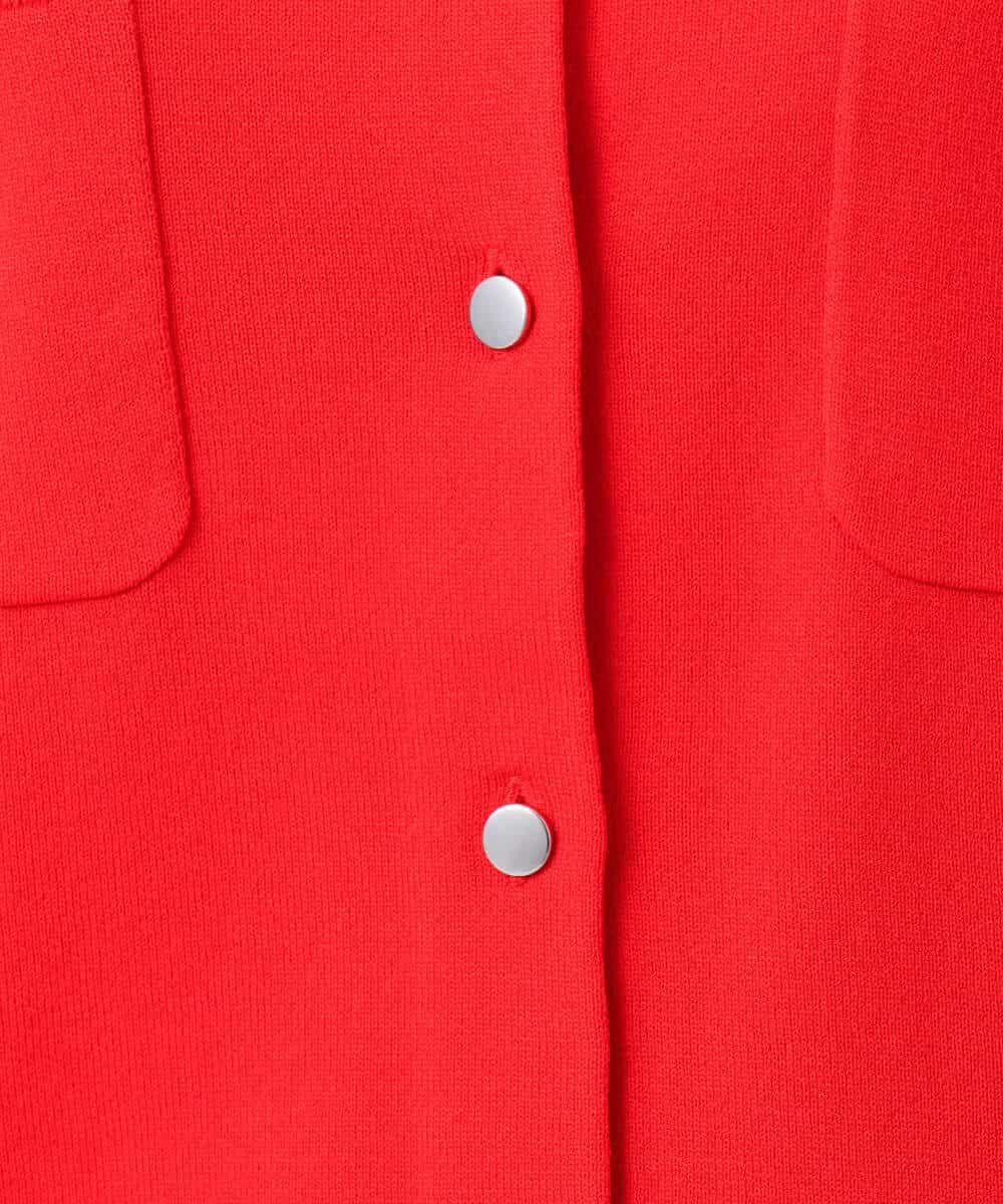 FKSGD53140 MK MICHEL KLEIN(MK ミッシェルクラン) [UVカット/接触冷感/洗える]コンパクトニットカーディガン ブラウン