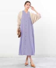 FKSGS06130 MK MICHEL KLEIN(MK ミッシェルクラン) ボレロニットカーディガン/洗える ベージュ