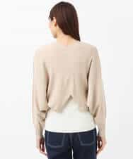 FKSGS06130 MK MICHEL KLEIN(MK ミッシェルクラン) ボレロニットカーディガン/洗える ベージュ