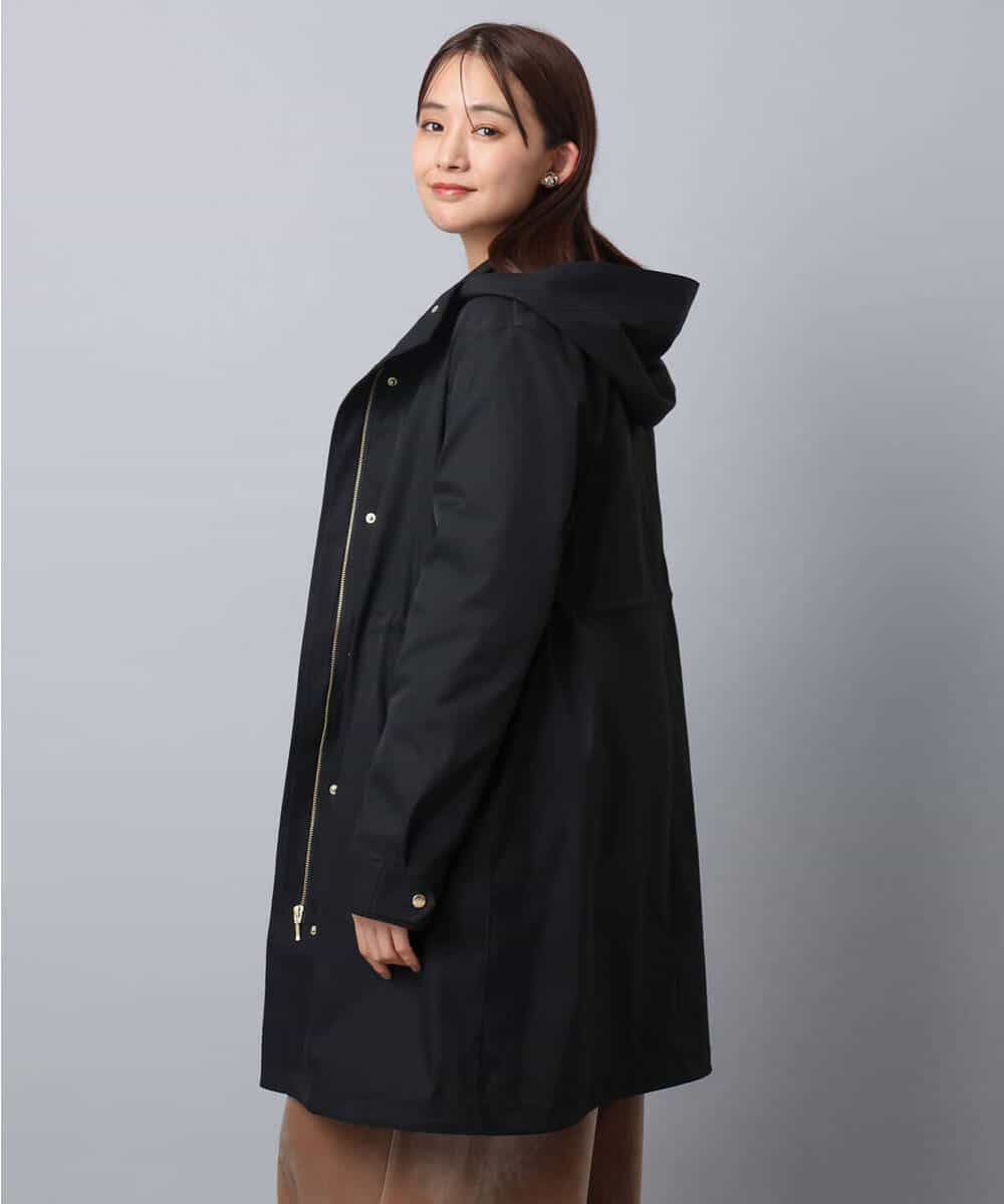 FKVAD42380 MK MICHEL KLEIN(MK ミッシェルクラン) ダウンライナー付きマルチwayモッズコート/撥水加工 ライトグレー