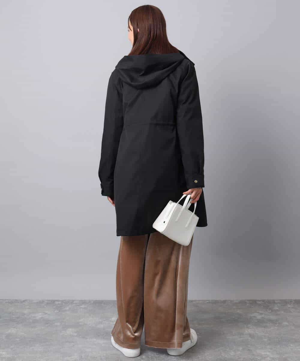FKVAD42380 MK MICHEL KLEIN(MK ミッシェルクラン) ダウンライナー付きマルチwayモッズコート/撥水加工 ライトグレー