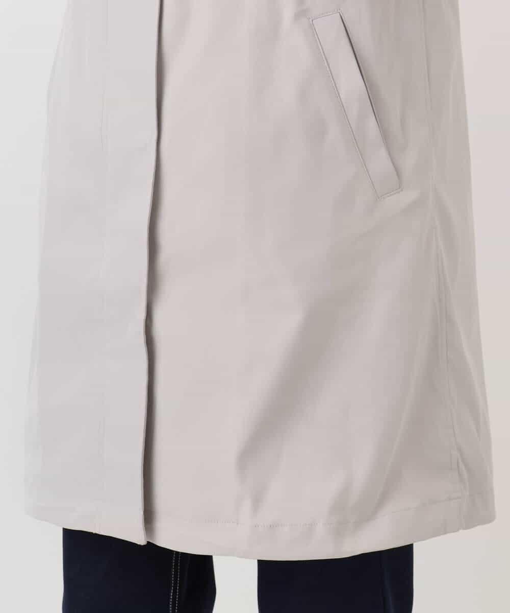 FKVAD42380 MK MICHEL KLEIN(MK ミッシェルクラン) ダウンライナー付きマルチwayモッズコート/撥水加工 ライトグレー