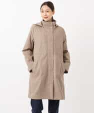 FKVAD42380 MK MICHEL KLEIN(MK ミッシェルクラン) ダウンライナー付きマルチwayモッズコート/撥水加工 ライトグレー